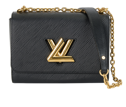 Twist MM, &pound;1,800, Handbags, Black, Leather, Front view